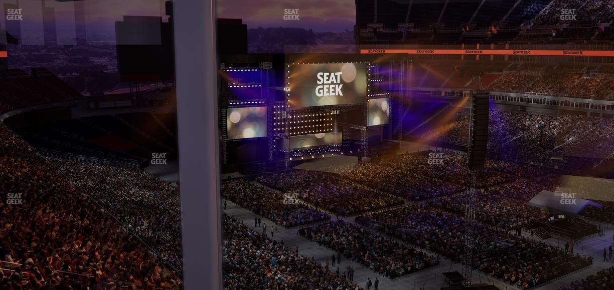 Nissan Stadium - Section Suite 655 W Seat View