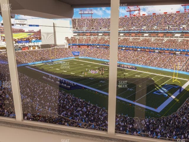 Nissan Stadium - Section Suite 655 W Seat View