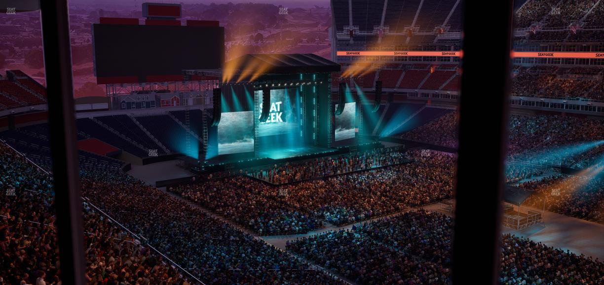 Nissan Stadium - Section Suite 656 W Seat View