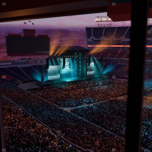Nissan Stadium - Section Suite 656 W Seat View