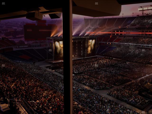 Nissan Stadium - Section Suite 657 W Seat View