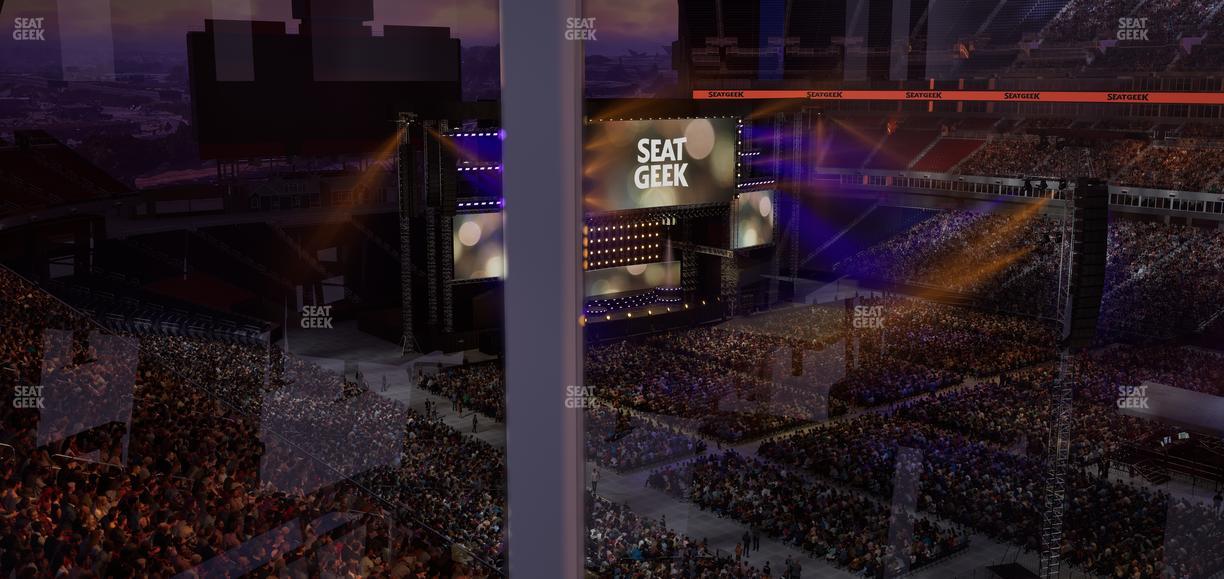 Nissan Stadium - Section Suite 657 W Seat View