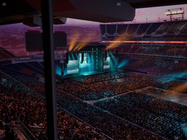 Nissan Stadium - Section Suite 657 W Seat View