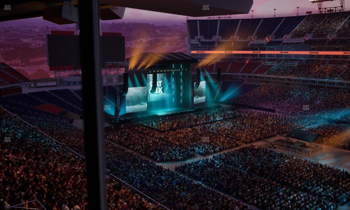 Nissan Stadium - Section Suite 657 W Seat View