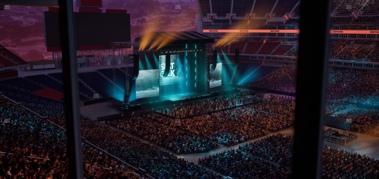 Nissan Stadium - Section Suite 658 W Seat View