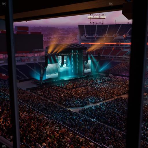 Nissan Stadium - Section Suite 658 W Seat View