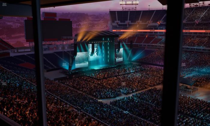 Nissan Stadium - Section Suite 658 W Seat View