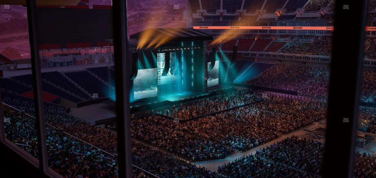Nissan Stadium - Section Suite 660 W Seat View