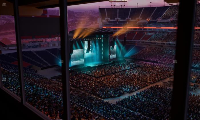 Nissan Stadium - Section Suite 660 W Seat View