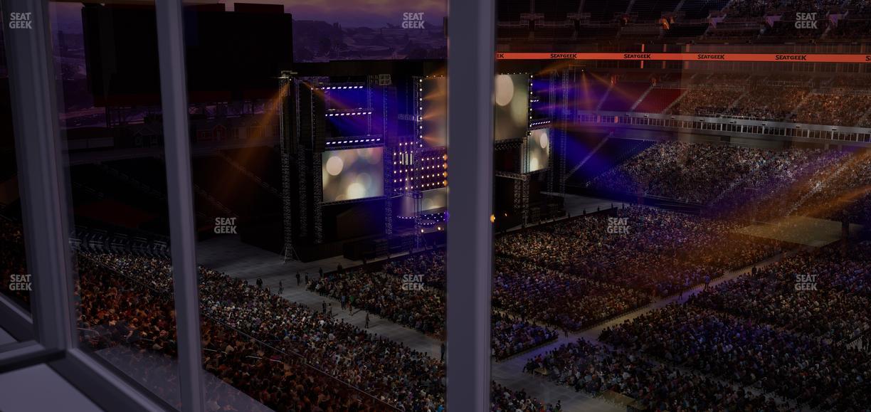 Nissan Stadium - Section Suite 660 W Seat View