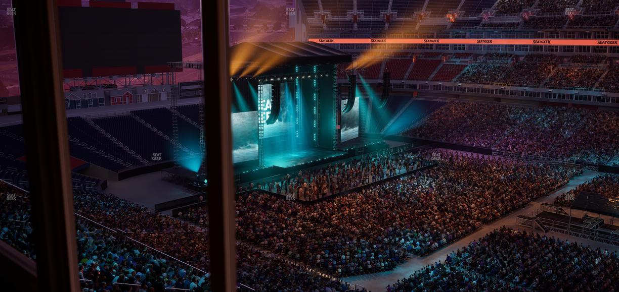 Nissan Stadium - Section Suite 661 W Seat View