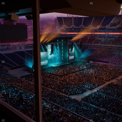 Nissan Stadium - Section Suite 661 W Seat View