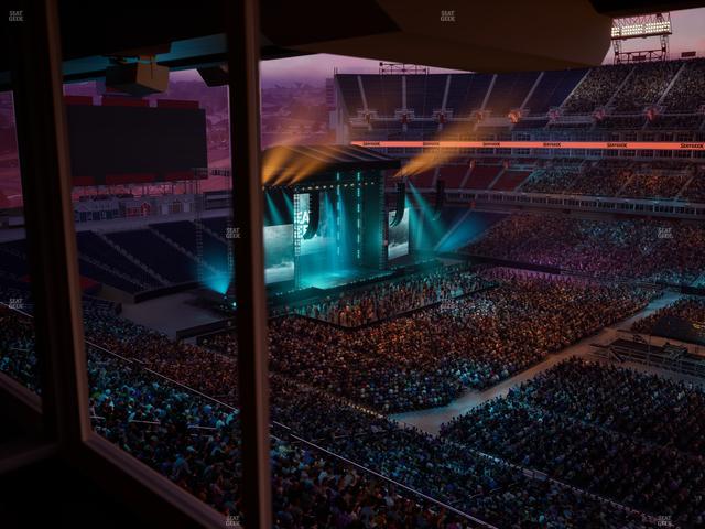 Nissan Stadium - Section Suite 661 W Seat View