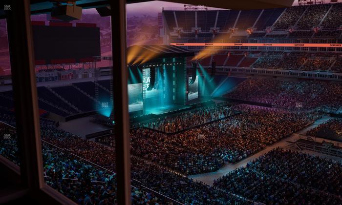 Nissan Stadium - Section Suite 661 W Seat View