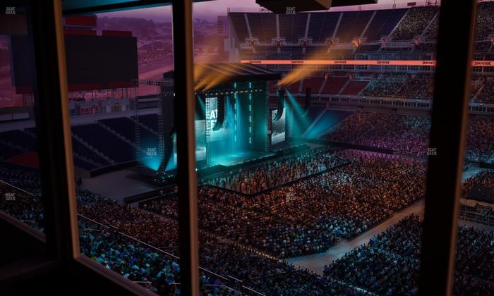 Nissan Stadium - Section Suite 662 W Seat View