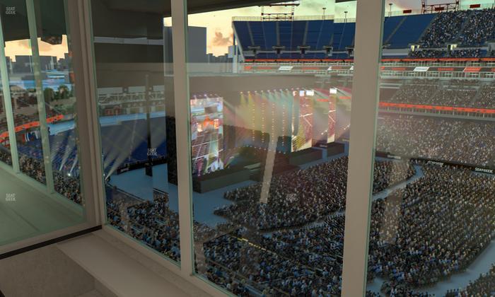Nissan Stadium - Section Suite 663 W Seat View