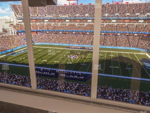 Nissan Stadium - Section Suite 665 W A Seat View