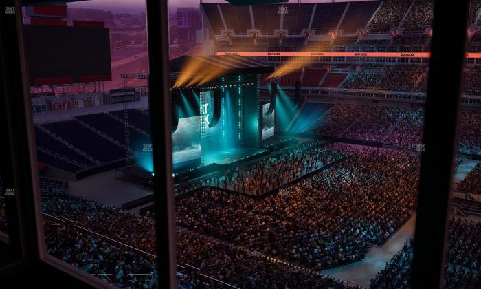 Nissan Stadium - Section Suite 665 W A Seat View