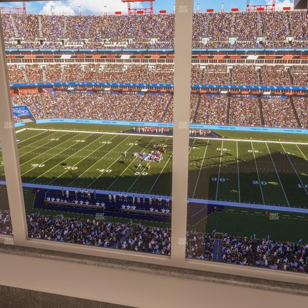 Nissan Stadium - Section Suite 665 W B Seat View