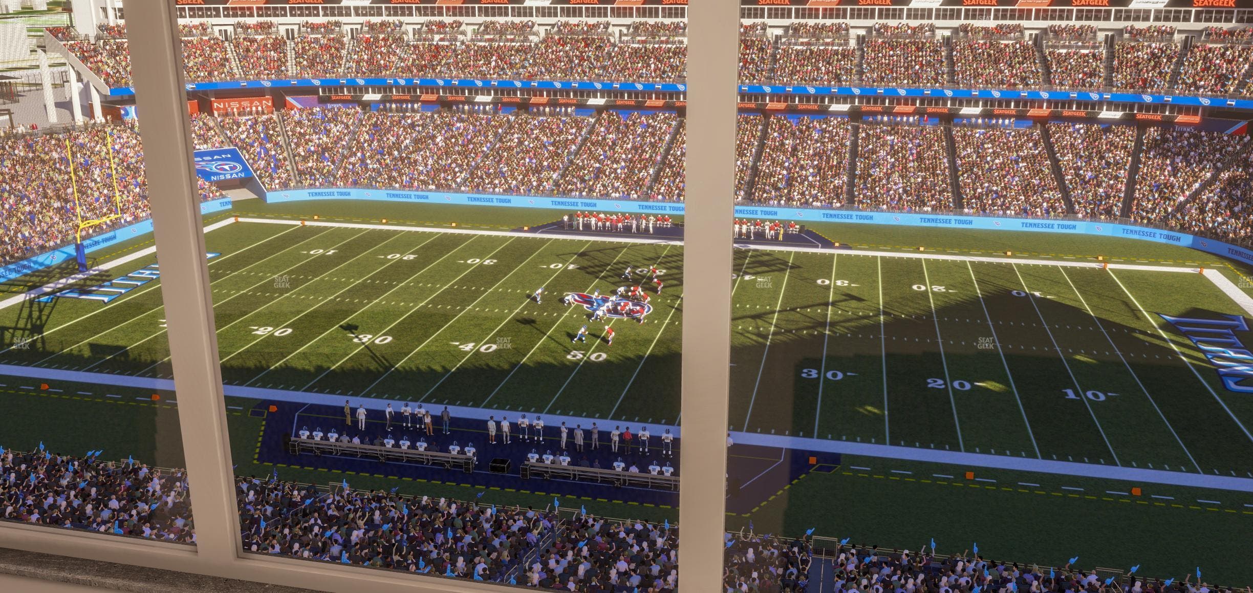 Nissan Stadium - Section Suite 665 W B Seat View