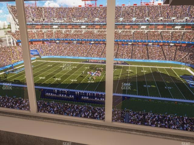 Nissan Stadium - Section Suite 665 W B Seat View