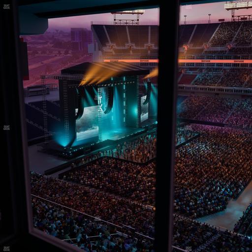 Nissan Stadium - Section Suite 665 W B Seat View