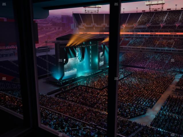 Nissan Stadium - Section Suite 665 W B Seat View