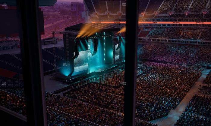 Nissan Stadium - Section Suite 665 W B Seat View