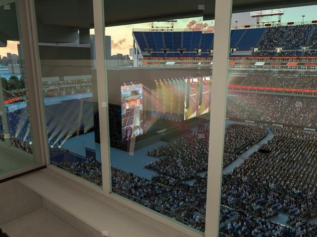 Nissan Stadium - Section Suite 665 W B Seat View