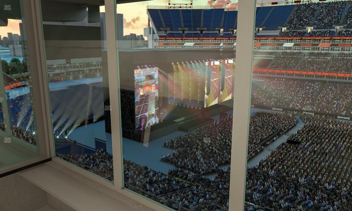 Nissan Stadium - Section Suite 665 W B Seat View