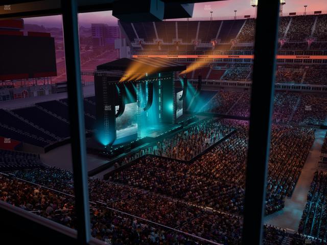 Nissan Stadium - Section Suite 668 W Seat View