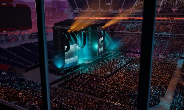 Nissan Stadium - Section Suite 668 W Seat View