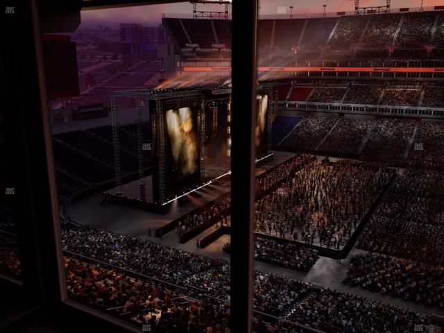 Nissan Stadium - Section Suite 669 W Seat View