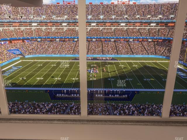 Nissan Stadium - Section Suite 670 W Seat View