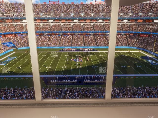 Nissan Stadium - Section Suite 671 W Seat View