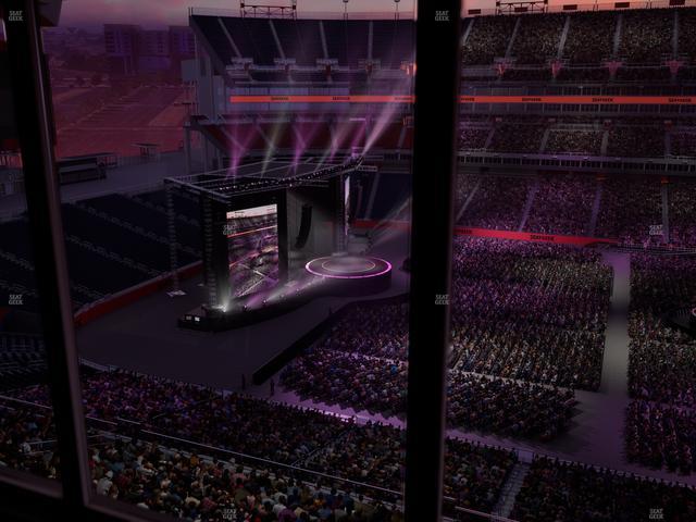 Nissan Stadium - Section Suite 671 W Seat View