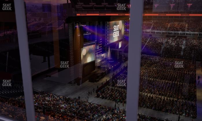 Nissan Stadium - Section Suite 671 W Seat View