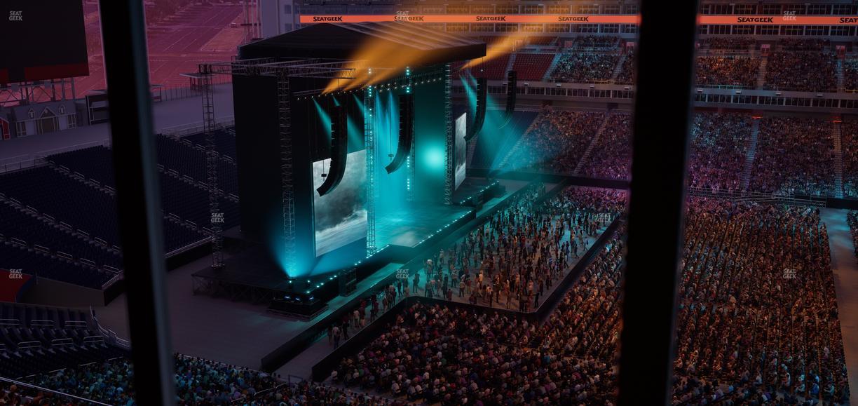 Nissan Stadium - Section Suite 671 W Seat View