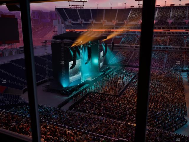 Nissan Stadium - Section Suite 671 W Seat View