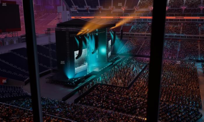 Nissan Stadium - Section Suite 671 W Seat View