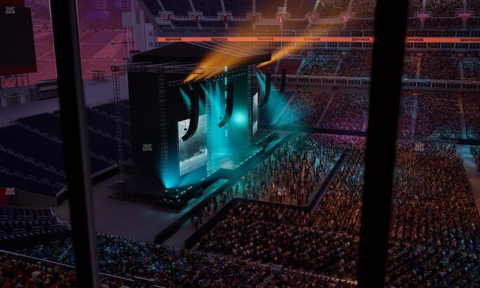 Nissan Stadium - Section Suite 672 W Seat View