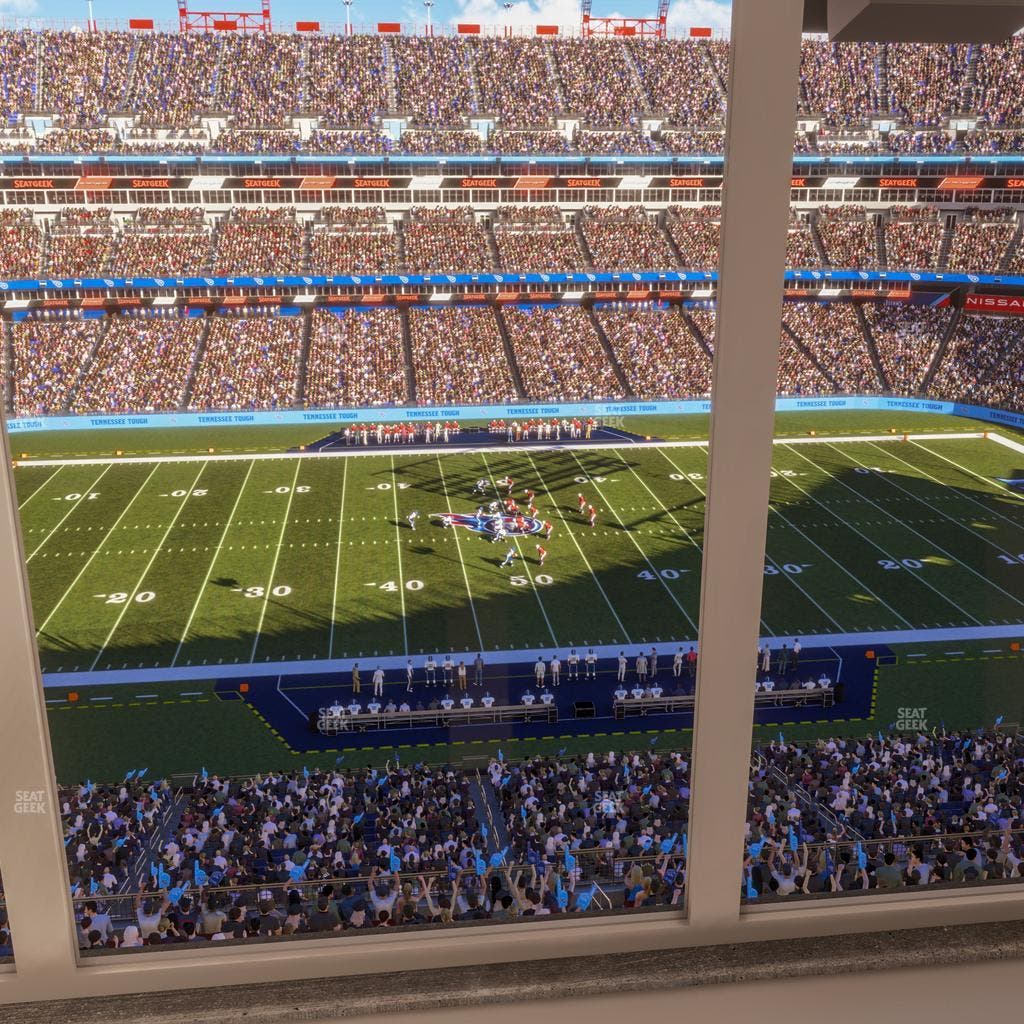 Nissan Stadium - Section Suite 673 W Seat View