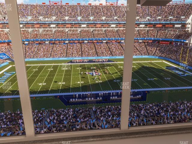 Nissan Stadium - Section Suite 673 W Seat View