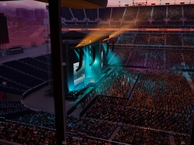 Nissan Stadium - Section Suite 673 W Seat View