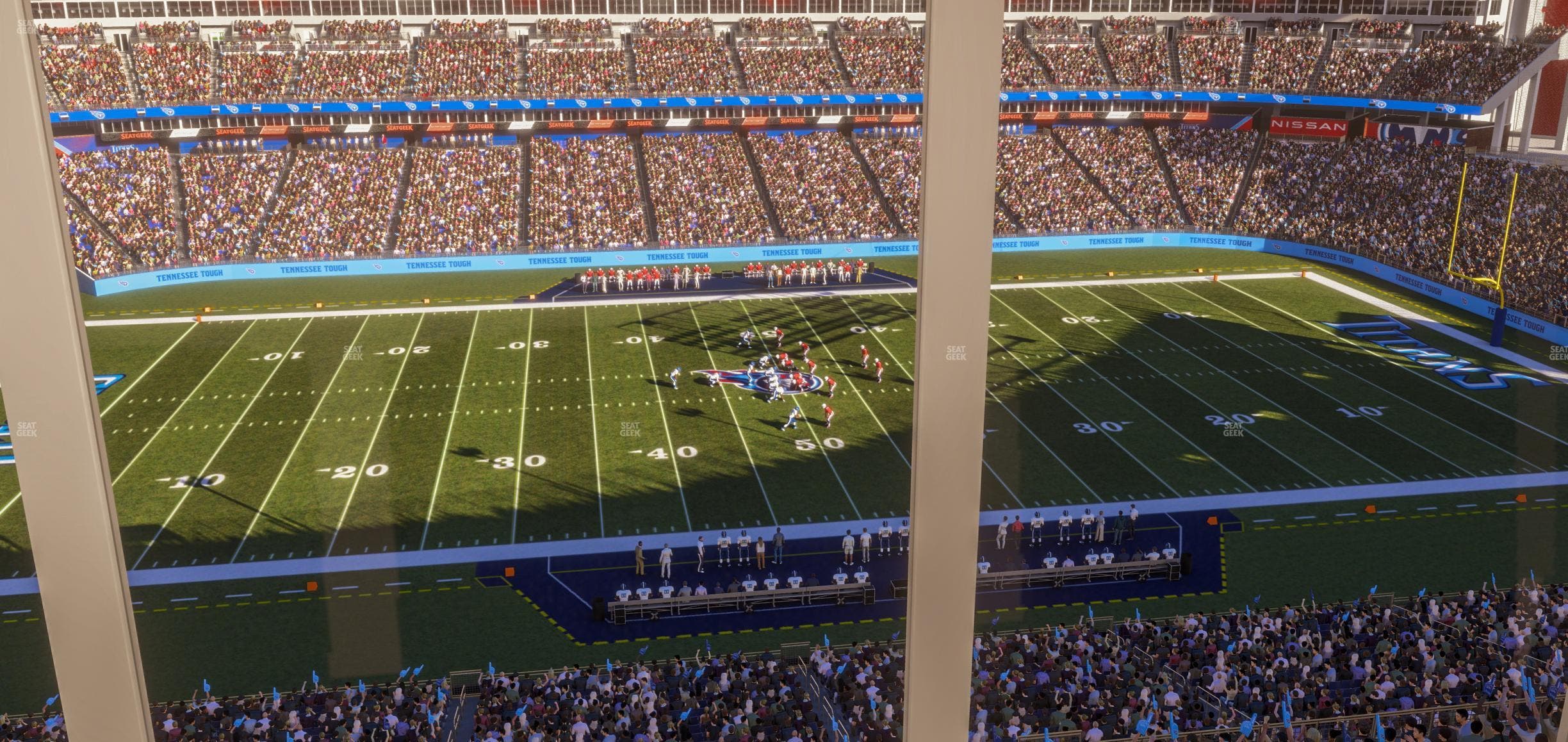 Nissan Stadium - Section Suite 674 W Seat View