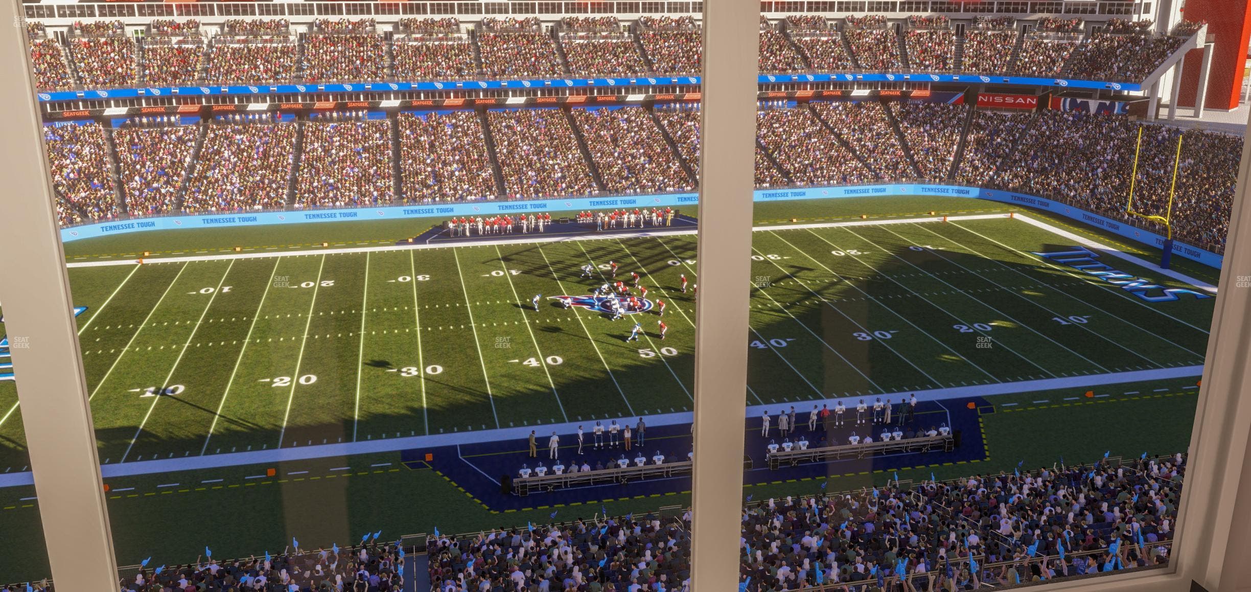 Nissan Stadium - Section Suite 675 W Seat View