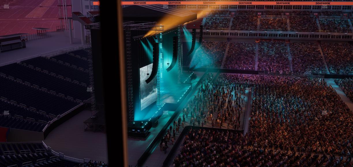 Nissan Stadium - Section Suite 675 W Seat View
