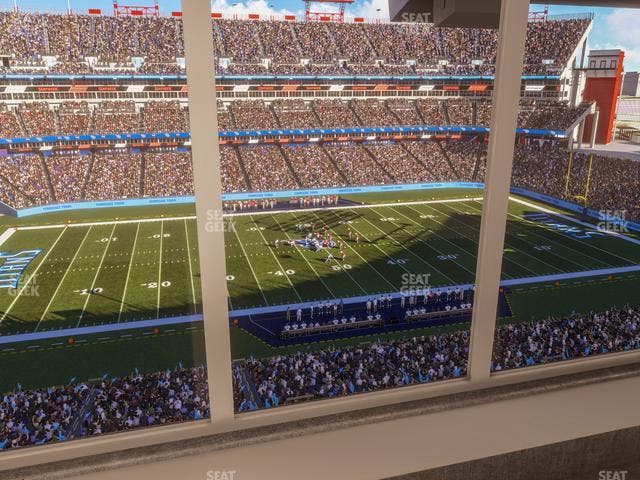 Nissan Stadium - Section Suite 676 W Seat View