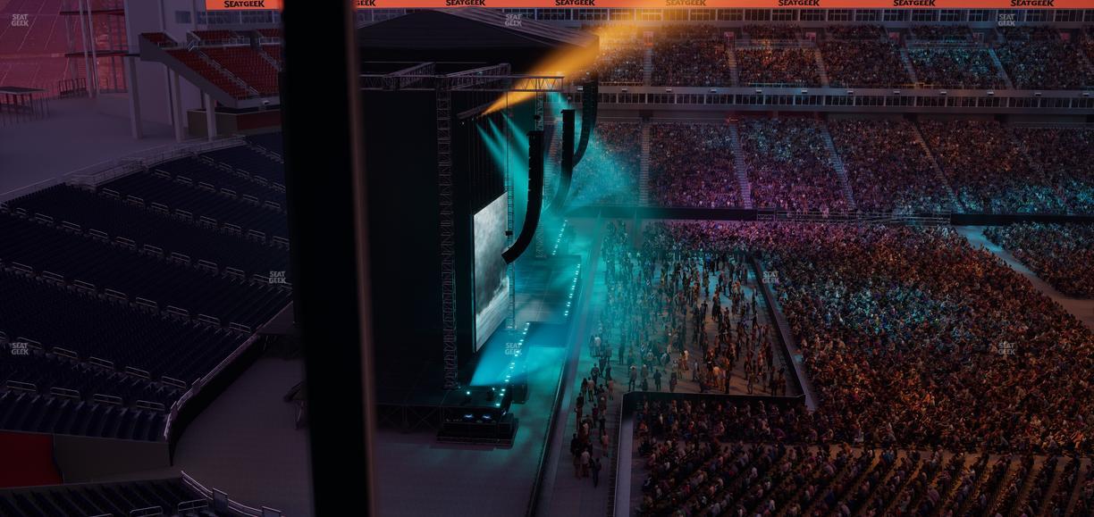 Nissan Stadium - Section Suite 678 W Seat View