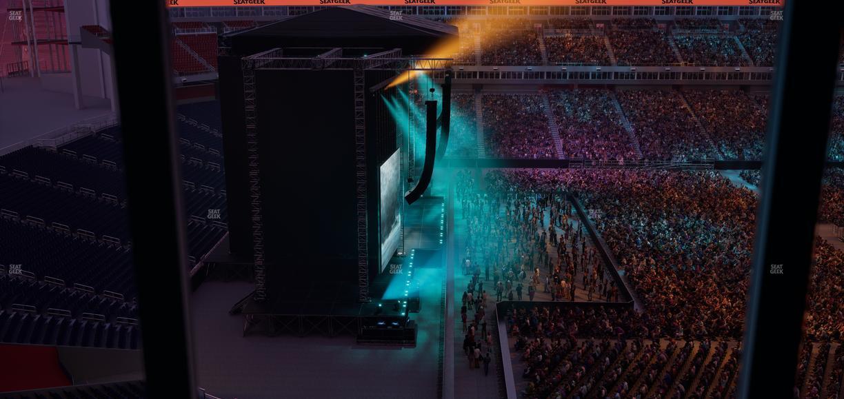 Nissan Stadium - Section Suite 679 W Seat View